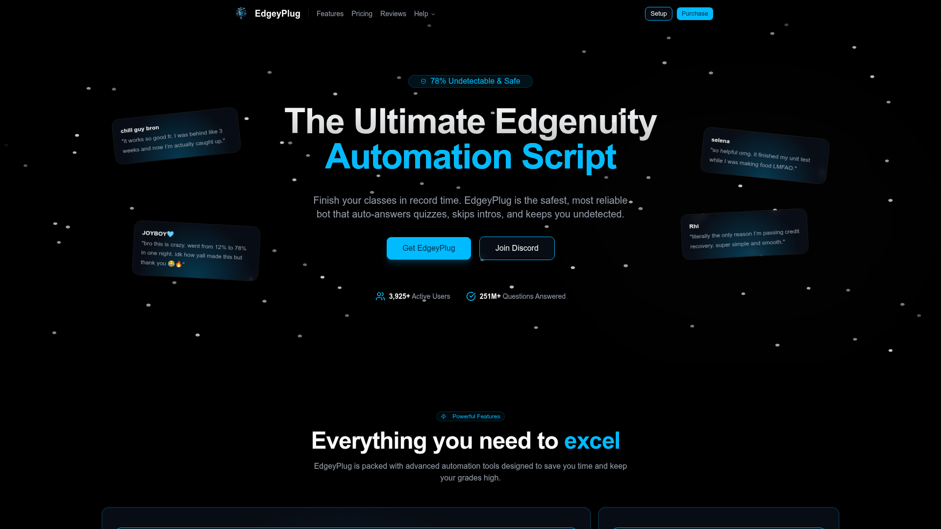 EdgeyPlug website preview